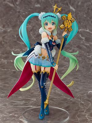 Hatsune Miku GT Project 1/7 Scale Pre-Painted Figure: Racing Miku 2018 Challenging to the Top
