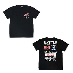 Science Ninja Team Gatchaman - G-1 T-shirt Black (XL Size)