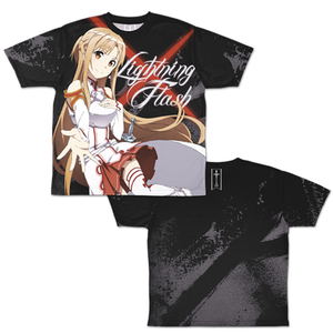 Sword Art Online: Alicization - The Flash Asuna Double-sided Full Graphic T-shirt (M Size)_