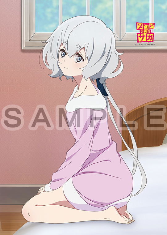 Zombie Land Saga Original Illustration B2 Tapestry: Junko Konno Room Wear image 2