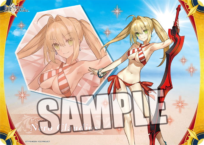 Fate/Grand Order Character Rubber Mat: Caster / Nero Claudius image 1