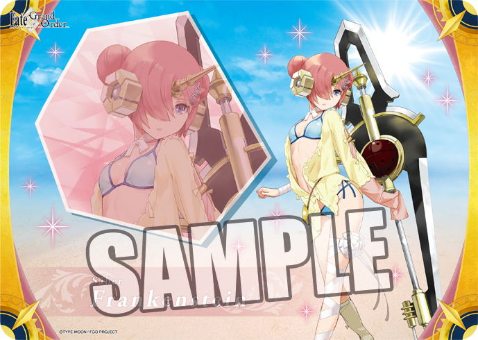Fate/Grand Order Character Rubber Mat: Saber / Frankenstein image 1