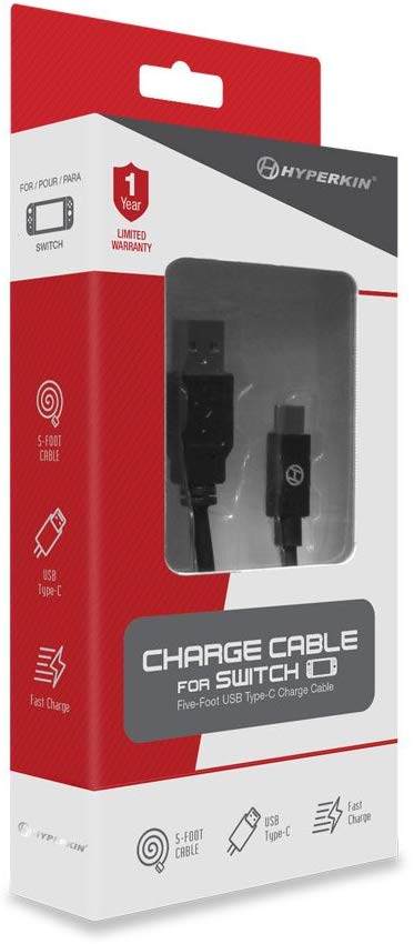 Hyperkin Charge Cable for Nintendo Switch image 1