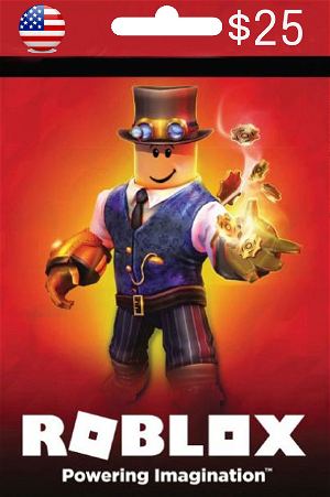 Roblox $25 - USA - Card Quick - Buy Gift Cards Online, Prepaid Credit
