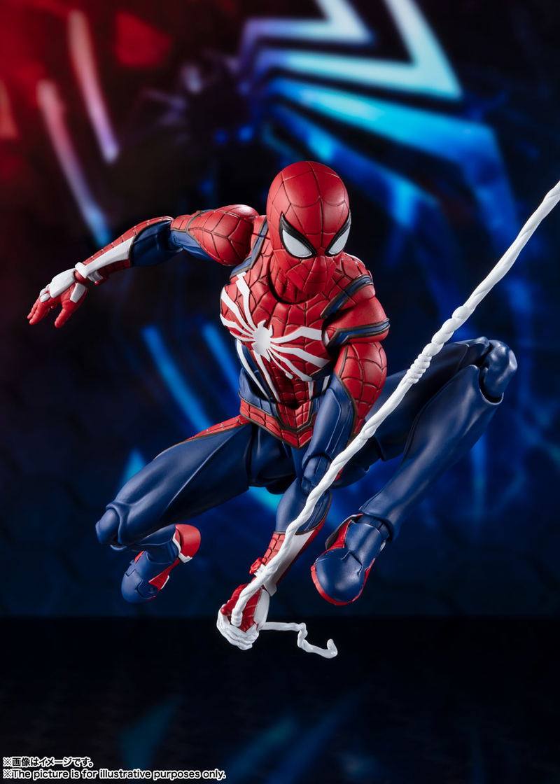 S.H.Figuarts Marvel's Spider-Man: Spider-Man Advanced Suit (Marvel's Spider-Man) image 2