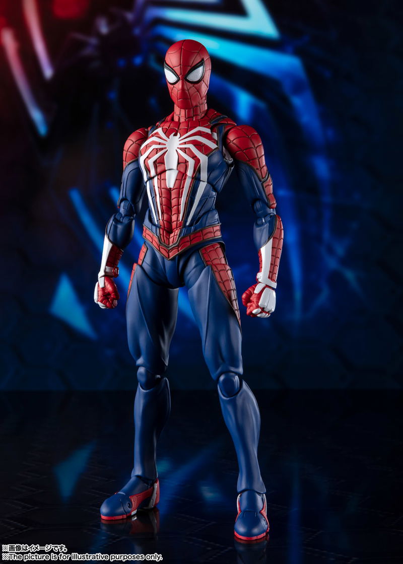 S.H.Figuarts Marvel's Spider-Man: Spider-Man Advanced Suit (Marvel's Spider-Man) image 3