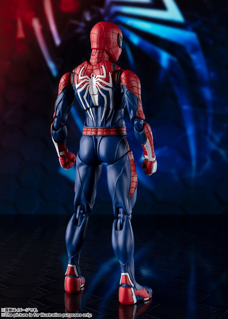 S.H.Figuarts Marvel's Spider-Man: Spider-Man Advanced Suit (Marvel's Spider-Man) image 4