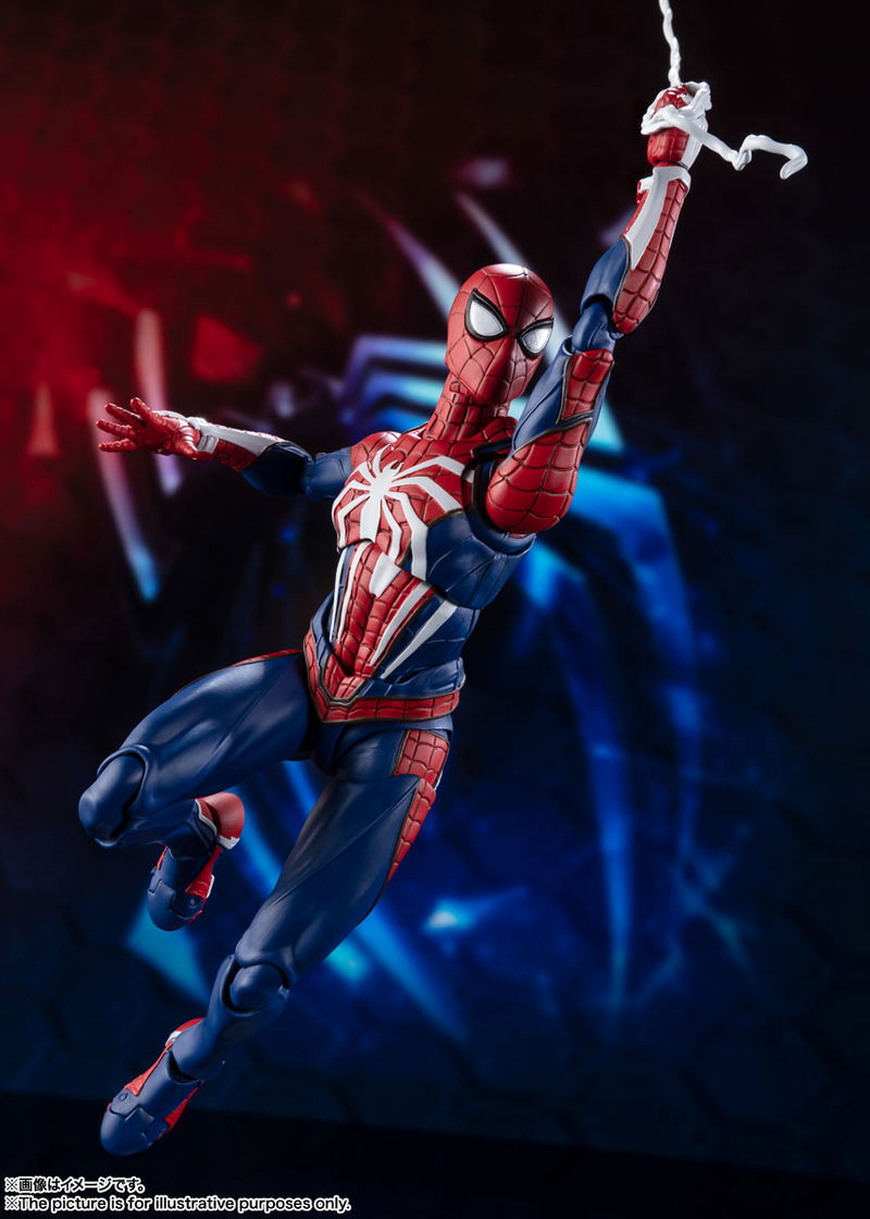 S.H.Figuarts Marvel's Spider-Man: Spider-Man Advanced Suit (Marvel's Spider-Man) image 6