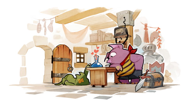 Wonder Boy: The Dragon's Trap <span class="ext" style="background-color: #2a475e; color: #FFFFFF;">STEAM</span> <span class="ext ext_digital">digital</span> image 3