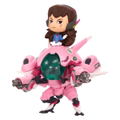 Overwatch Cute But Deadly Figure: D.VA with Meka thumbnail 2