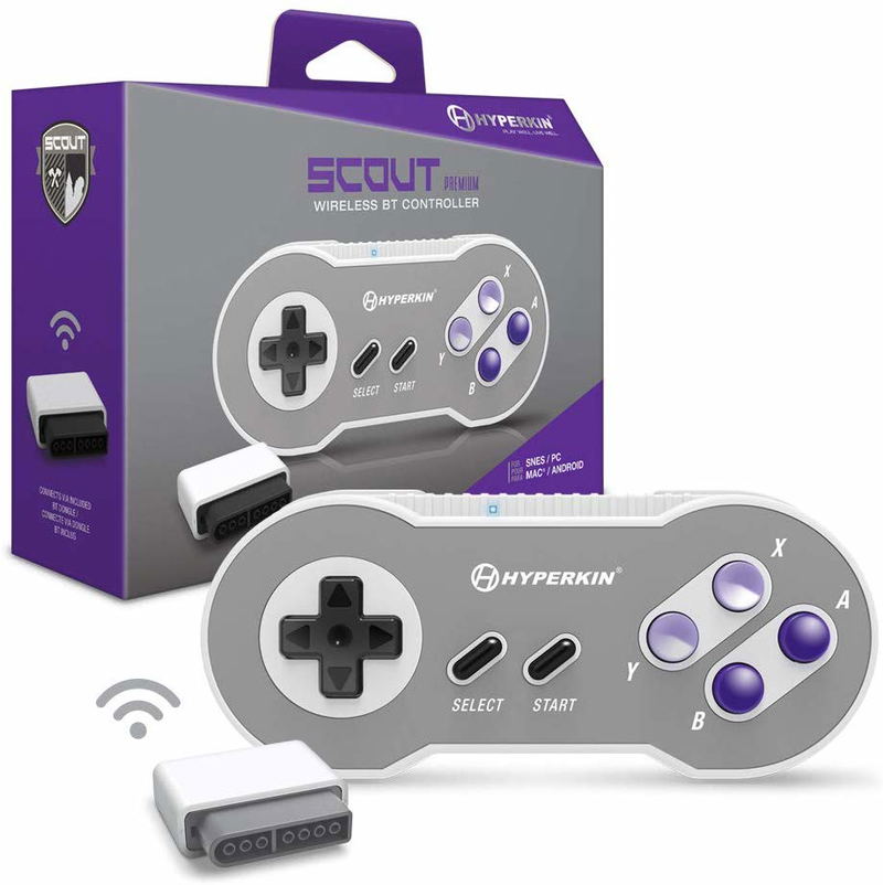 Hyperkin Scout Premium Wireless BT Controller for SNES / PC / Mac / Android image 1