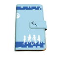 Persona 3 01 Character Silhouette Light Blue Book Type Multi Case thumbnail 2