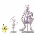 Pokemon Plastic Model Collection: Mewtwo & Mew & Pikachu Set thumbnail 1