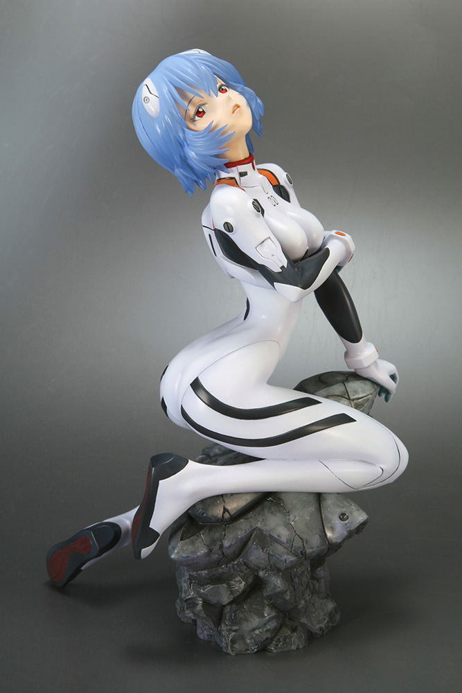 Rebuild of Evangelion 1/6 Scale Pre-Painted Figure: Rei Ayanami -Plug Suit Ver.- :RE image 2