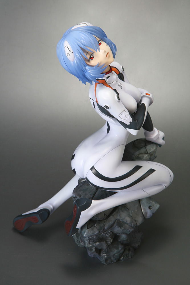 Rebuild of Evangelion 1/6 Scale Pre-Painted Figure: Rei Ayanami -Plug Suit Ver.- :RE image 3