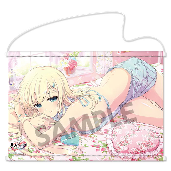 Shinobi Master Senran Kagura New Link B2 Wall Scroll: Yomi (Valentine Day 2019) image 1