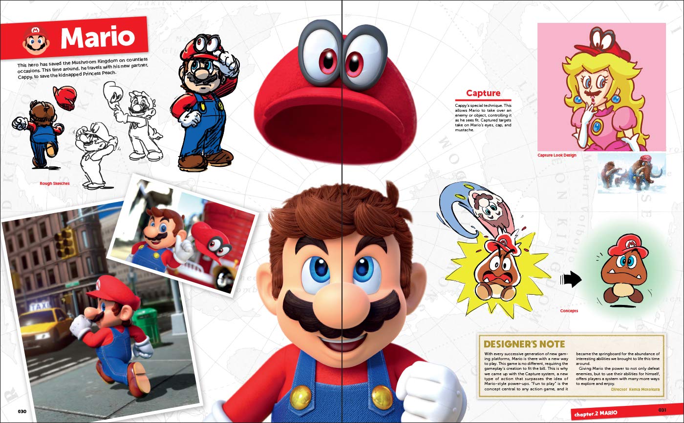 The Art Of Super Mario Odyssey (Hardcover)