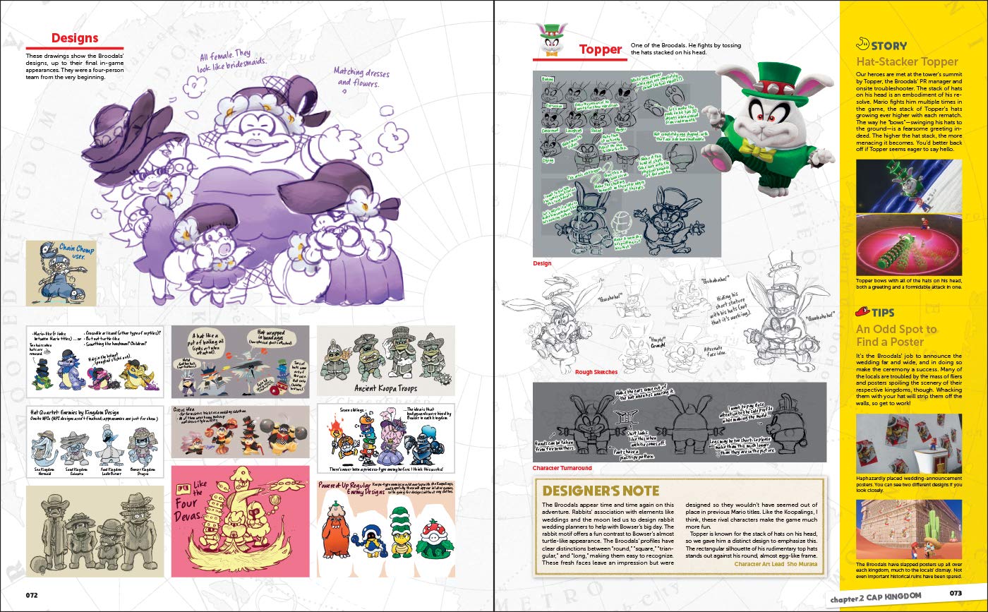 The Art Of Super Mario Odyssey (Hardcover)