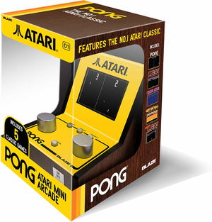 Atari Pong Mini Arcade (5 in 1 Retro Games)_