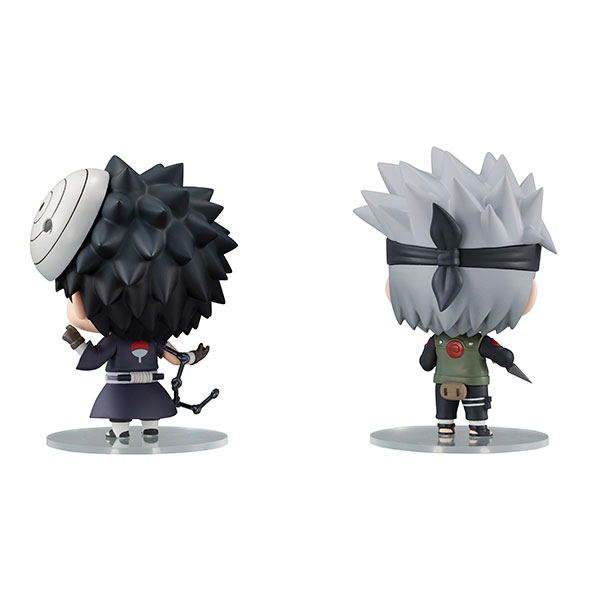 Chimi Mega Buddy Series No. 007 Naruto Shippuden: Kakashi Hatake & Obito Uchiha Ninkai Taisen Set image 3