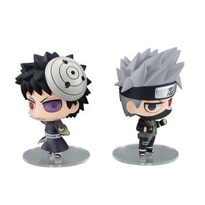 Chimi Mega Buddy Series No. 007 Naruto Shippuden: Kakashi Hatake & Obito Uchiha Ninkai Taisen Set