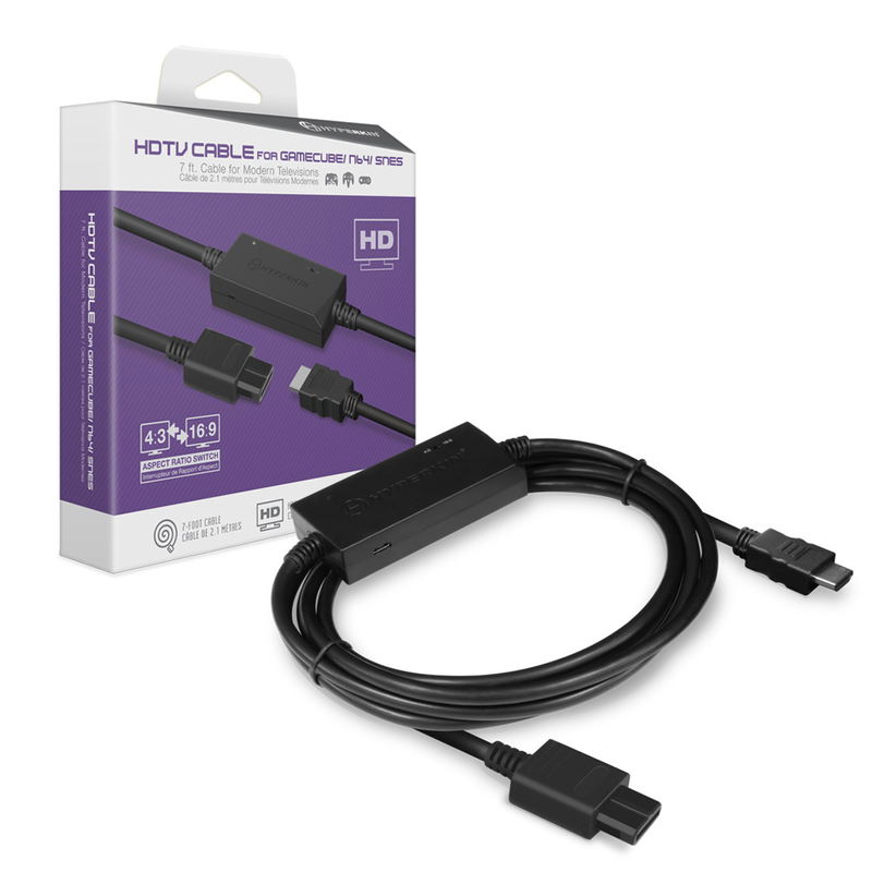 Hyperkin 3-In-1 HDTV Cable For GameCube/N64/SNES image 1