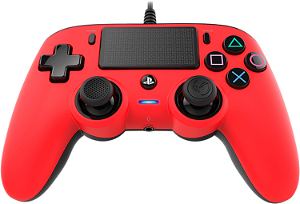 Nacon Wired Compact Controller for PlayStation 4 (Red)
