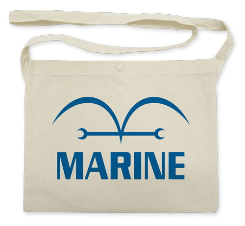 One Piece - Marines Musette Bag Natural image 1