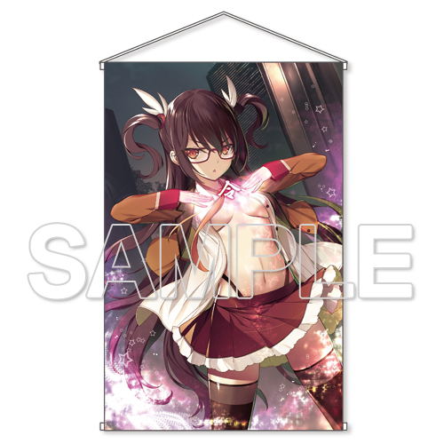 Seiji Kikuchi Original Illustration Wall Scroll image 1