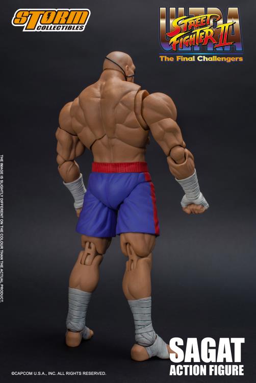 Ultra Street Fighter II The Final Challengers 1/12 Scale Pre-Painted Action Figure: Sagat image 12