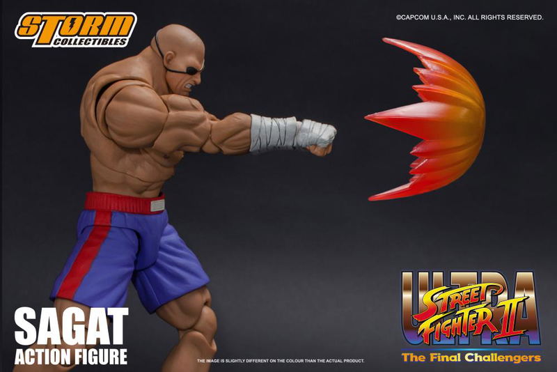 Ultra Street Fighter II The Final Challengers 1/12 Scale Pre-Painted Action Figure: Sagat image 13