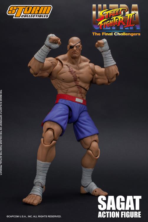 Ultra Street Fighter II The Final Challengers 1/12 Scale Pre-Painted Action Figure: Sagat image 2