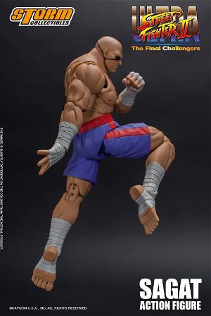 Ultra Street Fighter II The Final Challengers 1/12 Scale Pre-Painted Action Figure: Sagat