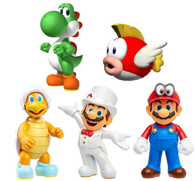 World of Nintendo 2.5" Figures Limited Articulation Wave 20 (Random Single) image 1