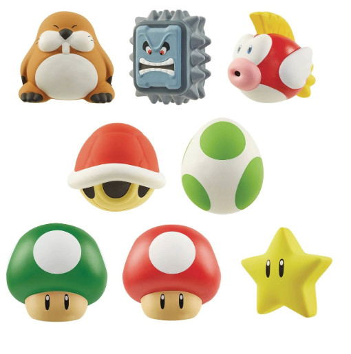 World of Nintendo Squishy Toys Super Mario Wave 2 (Random Single) image 1