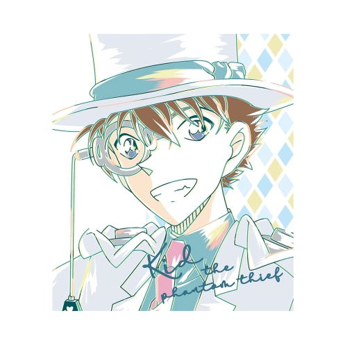 Detective Conan Ani-Art Men's T-shirt: Phantom Thief Kid Vol.2 (M Size) image 2
