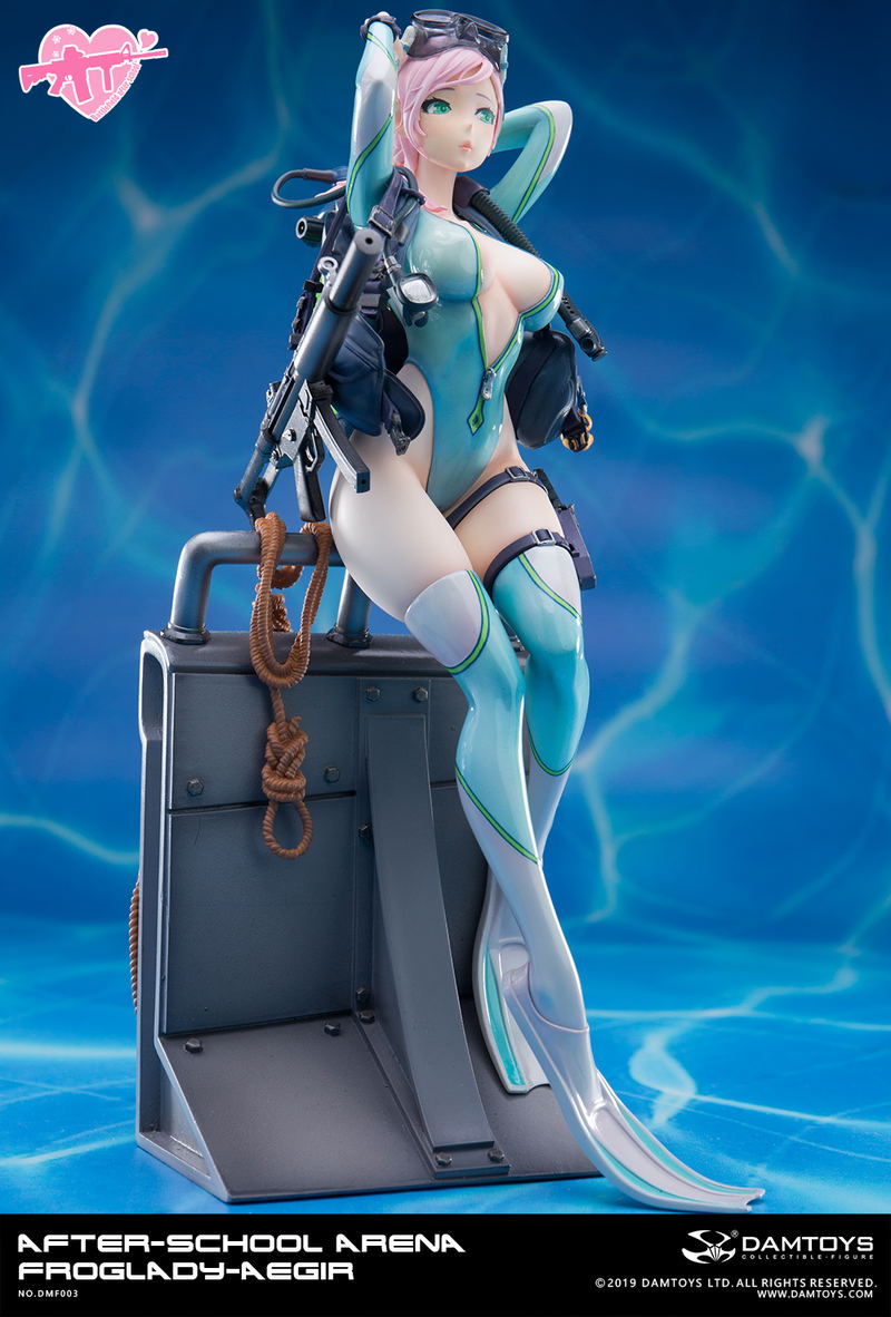 After-School Arena 1/7 Scale Figure: Frog Lady Aegir image 11