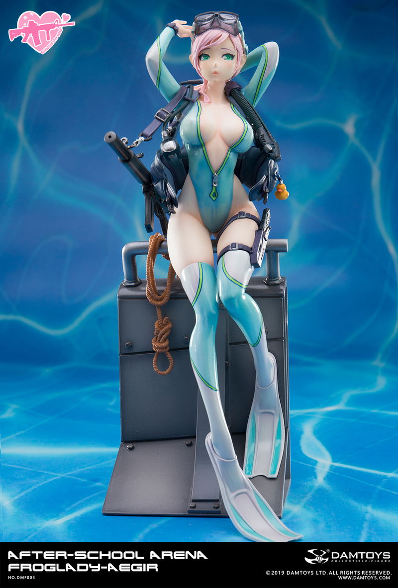 After-School Arena 1/7 Scale Figure: Frog Lady Aegir image 12