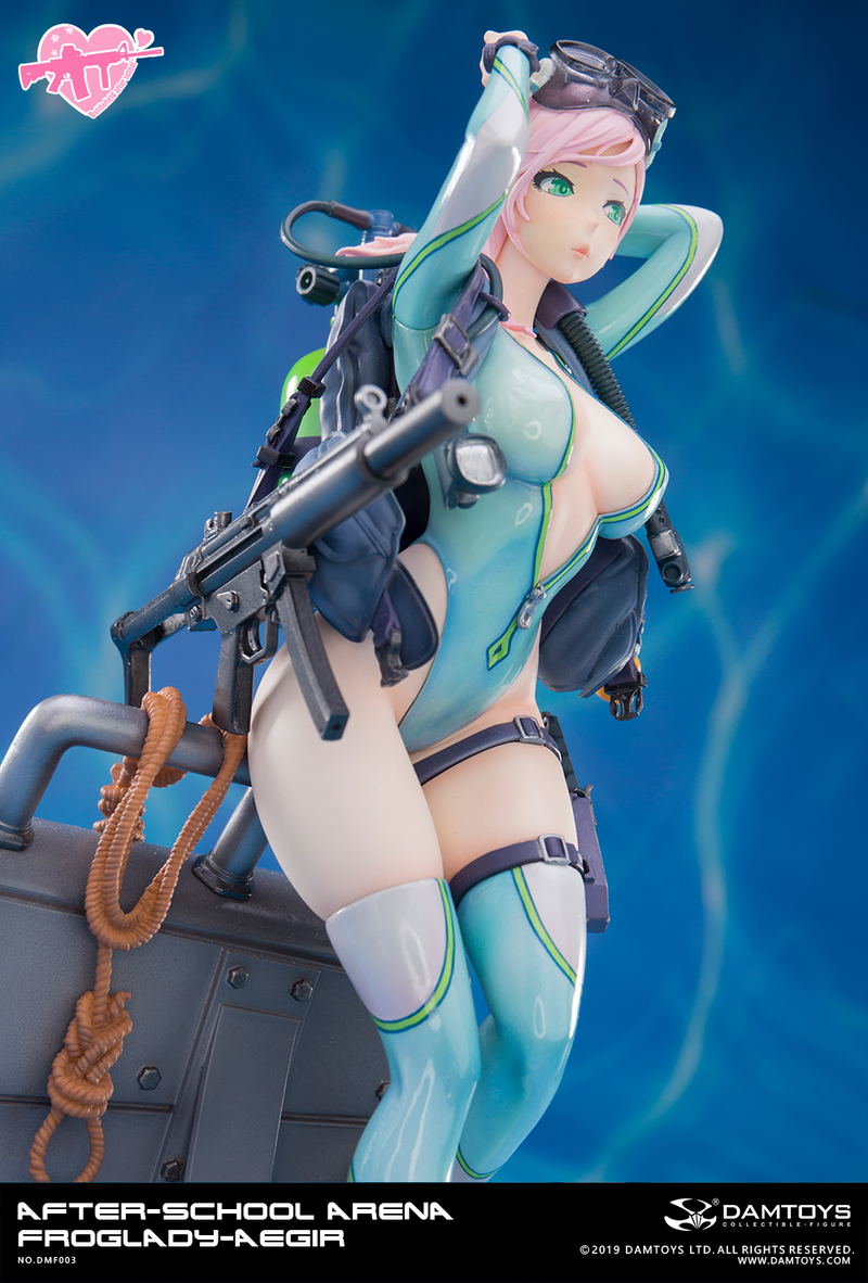 After-School Arena 1/7 Scale Figure: Frog Lady Aegir image 13