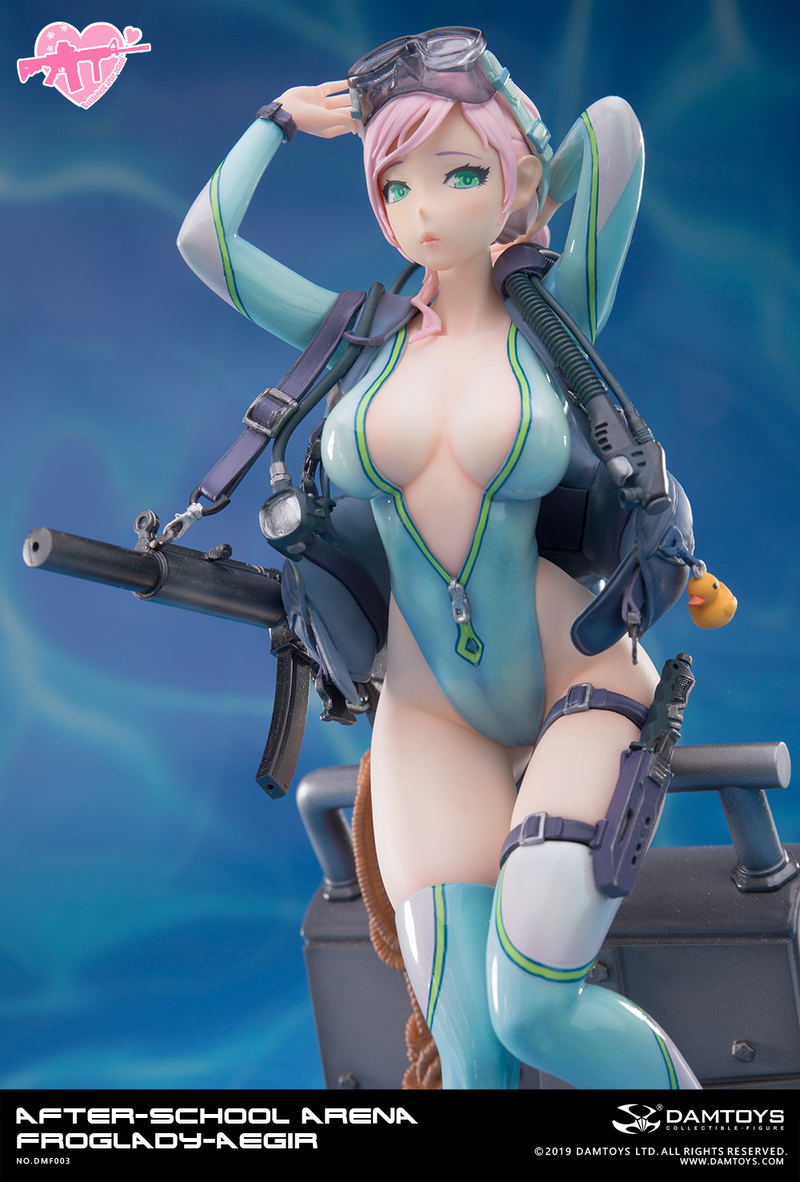 After-School Arena 1/7 Scale Figure: Frog Lady Aegir image 14