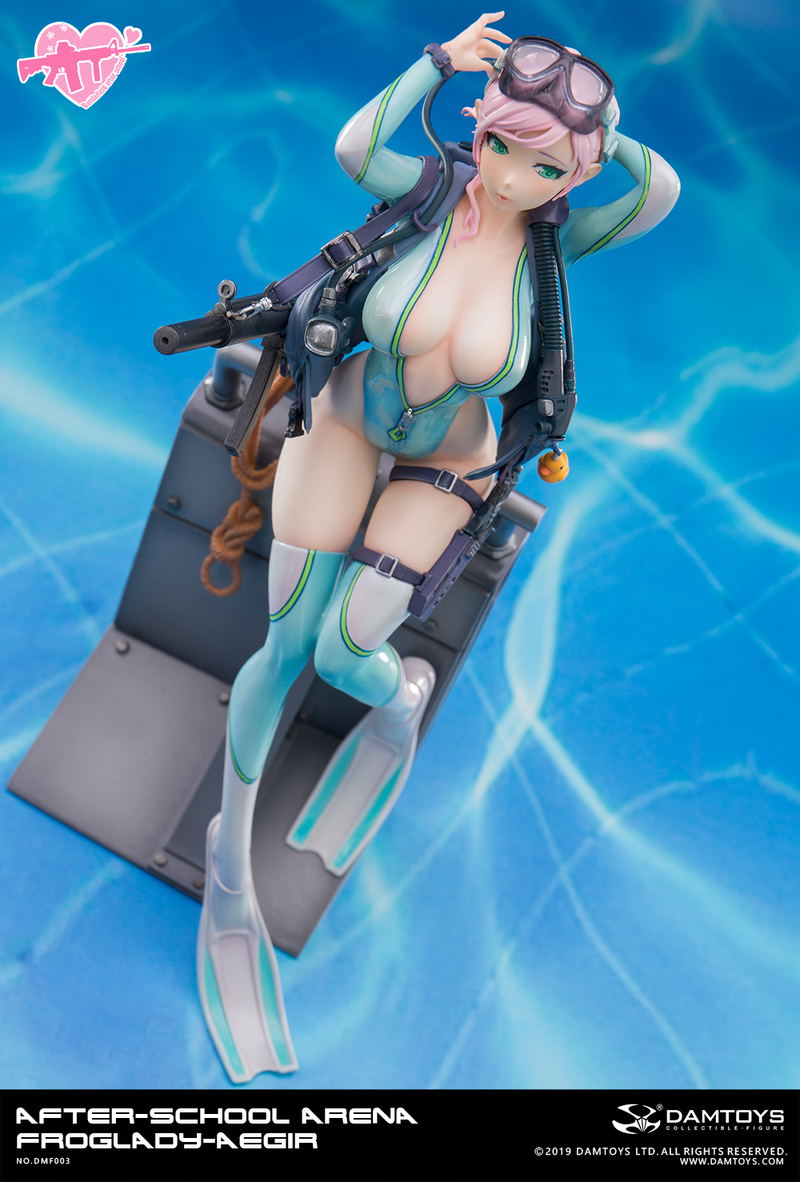 After-School Arena 1/7 Scale Figure: Frog Lady Aegir image 15