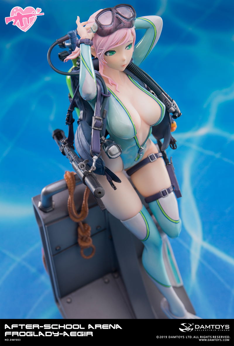 After-School Arena 1/7 Scale Figure: Frog Lady Aegir image 16