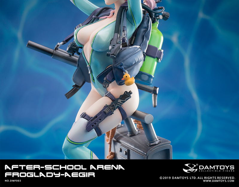 After-School Arena 1/7 Scale Figure: Frog Lady Aegir image 17