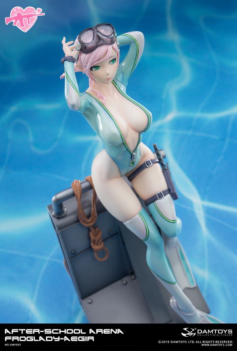 After-School Arena 1/7 Scale Figure: Frog Lady Aegir image 4