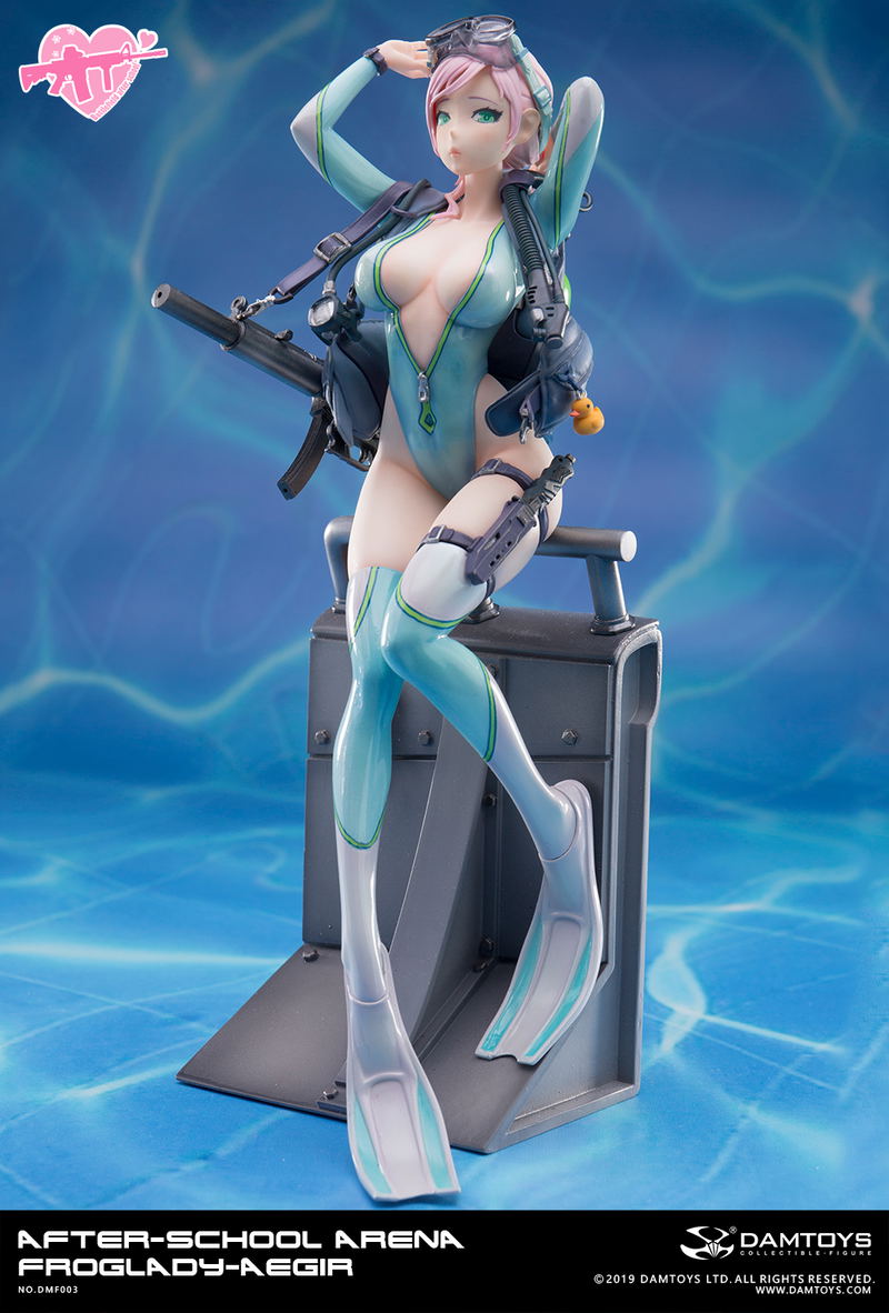 After-School Arena 1/7 Scale Figure: Frog Lady Aegir image 7