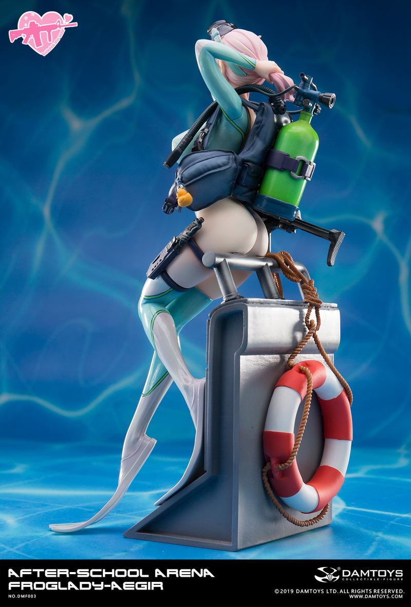 After-School Arena 1/7 Scale Figure: Frog Lady Aegir image 9