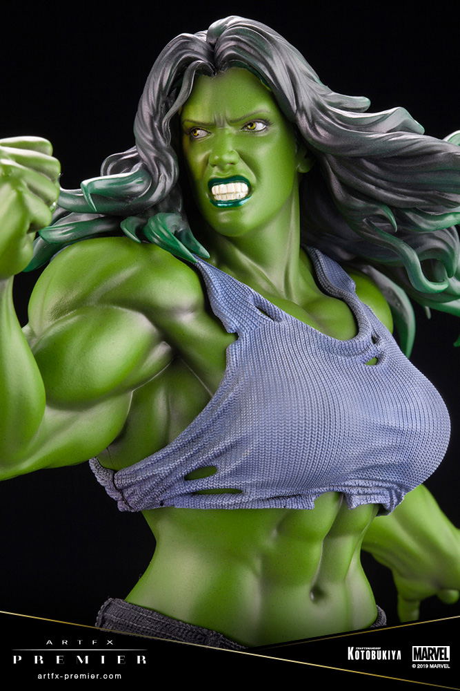 Artfx Premier Marvel Universe Avengers 1/10 Scale Pre-Painted Figure: She-Hulk image 10