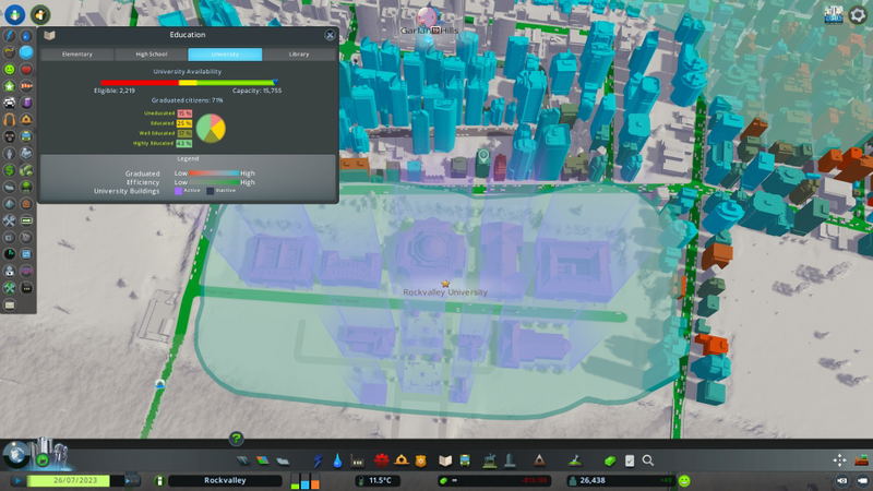 Cities: Skylines - Campus (DLC) <span class="ext" style="background-color: #B0000F; color: #FFFFFF;">DLC</span> <span class="ext" style="background-color: #2a475e; color: #FFFFFF;">STEAM</span> <span class="ext ext_digital">digital</span> image 6