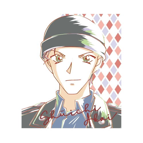 Detective Conan Ani-Art Men's T-shirt: Shuichi Akai Vol.2 (M Size) image 2