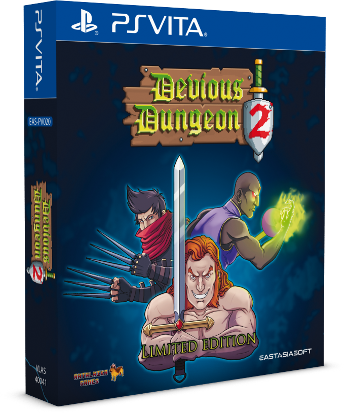 2024 Devious Dungeon 2 For PlayStation Vita